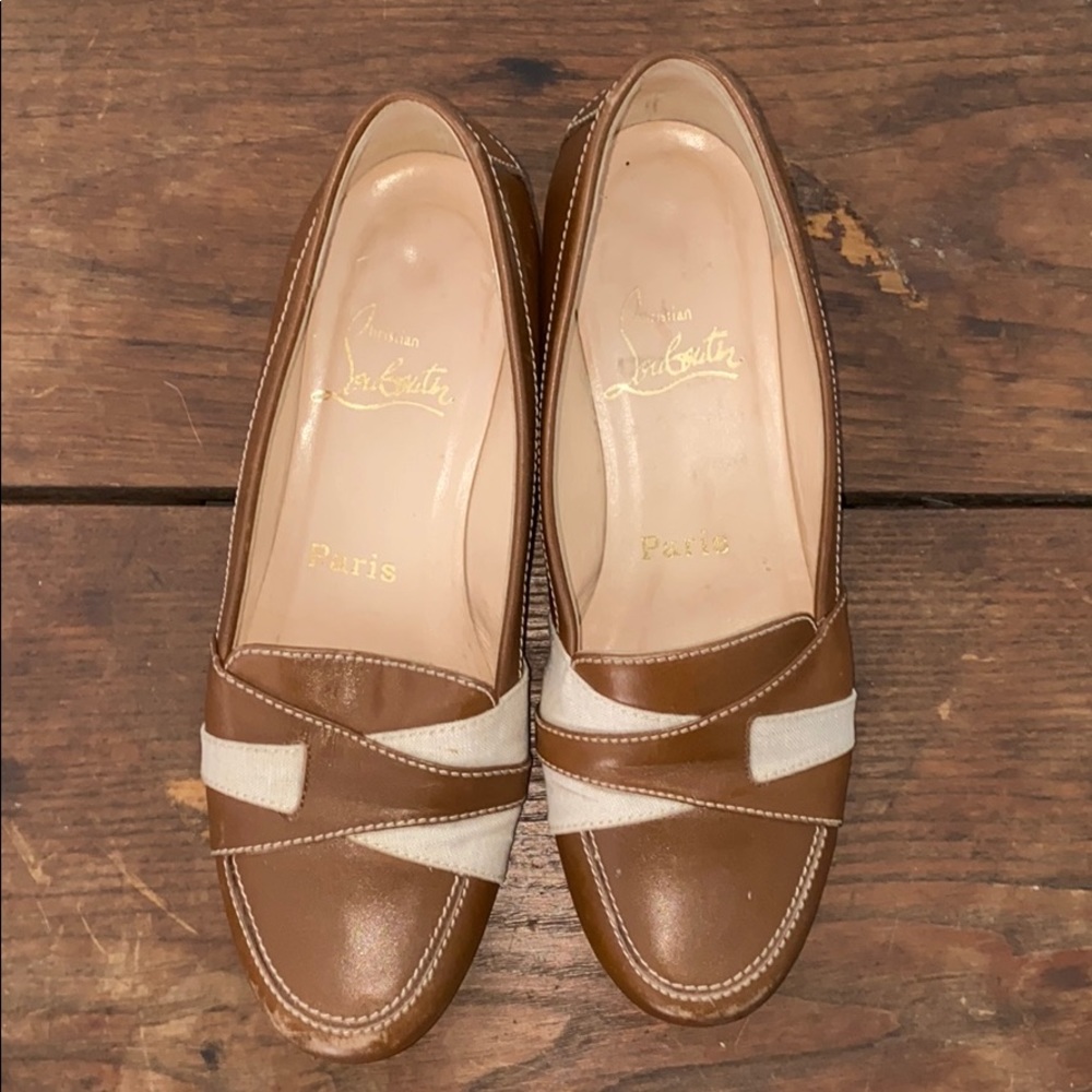 Authentic vintage Christian Louboutin loafers